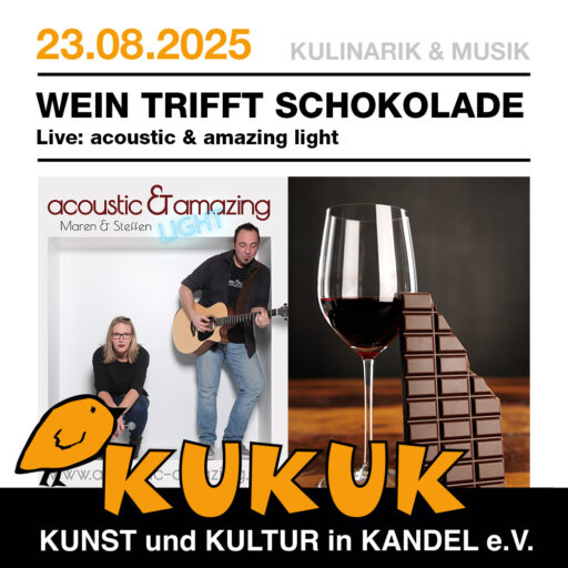 Wein trifft Schokolade - Kandel - Sa 23.08.2025