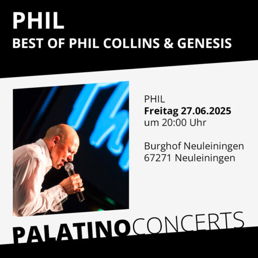 PHIL - Best of Phil Collins & Genesis- Fr 27.06.2025