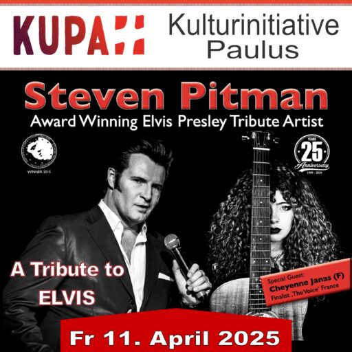 Steven Pitman & Cheyenne Janas - A Tribute to ELVIS – Pauluskirche Pirmasens – Fr 11.04.2025