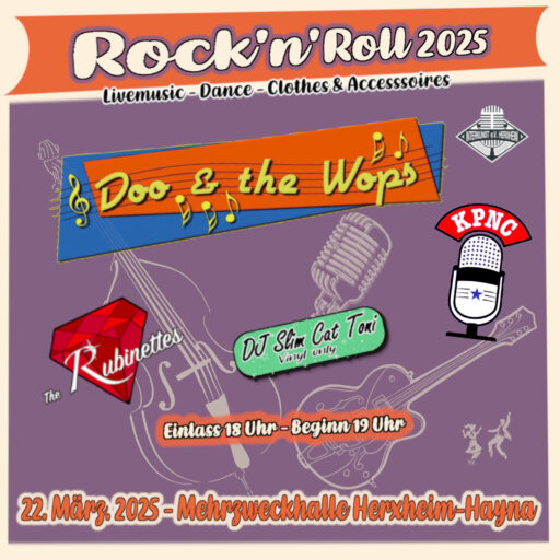 ROCK'N'ROLL 2025 – Herxheim-Hayna – Sa 22.03.2025