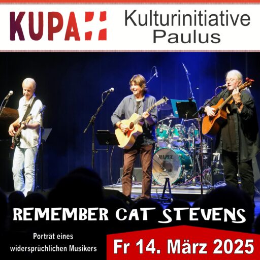 Remember Cat Stevens (Trio) – Pauluskirche Pirmasens – Fr 14.03.2025