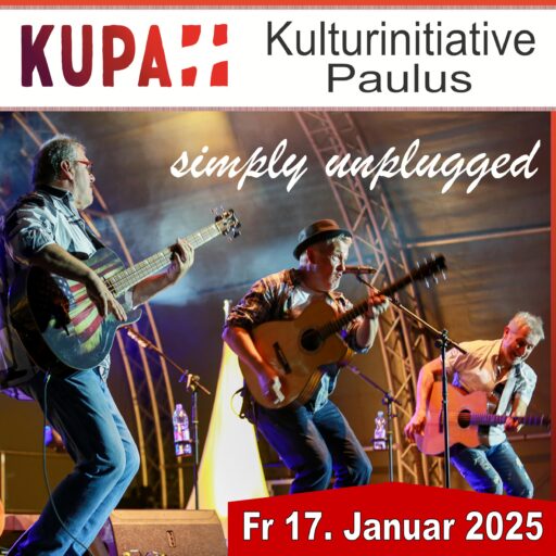 Simply Unplugged (Trio) – Pauluskirche Pirmasens – Fr 17.01.2025