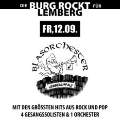 Die Burg Rockt für Lemberg – Blasorchester Lemberg – Fr 12.09.2025