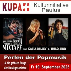 CHRISTOPH MELZER'S MIXTAPE (Trio) – Pauluskirche Pirmasens – Fr 19.09.2025