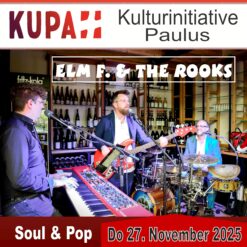 ELM F. & THE ROOKS – Pauluskirche Pirmasens – Do 27.11.2025