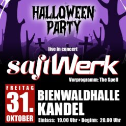 Halloweenparty mit saftWerk – Kandel – Fr 31.10.2025