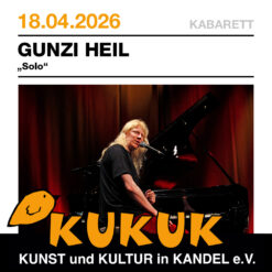 Gunzi Heil "Solo" – Kandel – Sa 18.04.2026