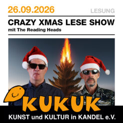 Crazy Xmas Lese Show – Kandel – Sa 26.09.2026