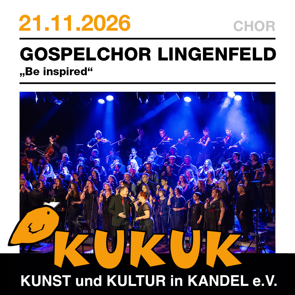 Gospelchor Lingenfeld – Kandel – Sa 21.11.2026