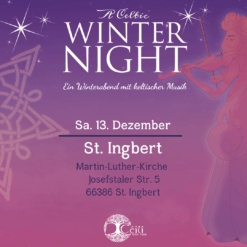„A Celtic Winter Night“ Tour 2025 – St. Ingbert – Sa 13.12.2025