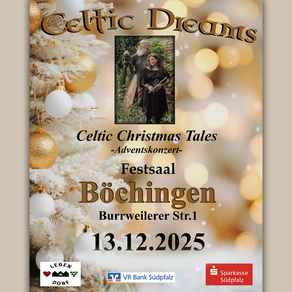 Adventskonzert mit Celtic Dreams – Böchingen – Sa 13.12.2025
