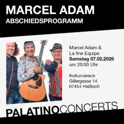 Marcel Adam - Abschiedsprogramm – Haßloch – Sa 07.02.2026