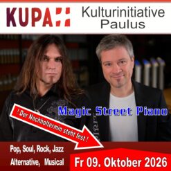 Magic Street Piano – Pauluskirche Pirmasens – Fr 09.10.2026