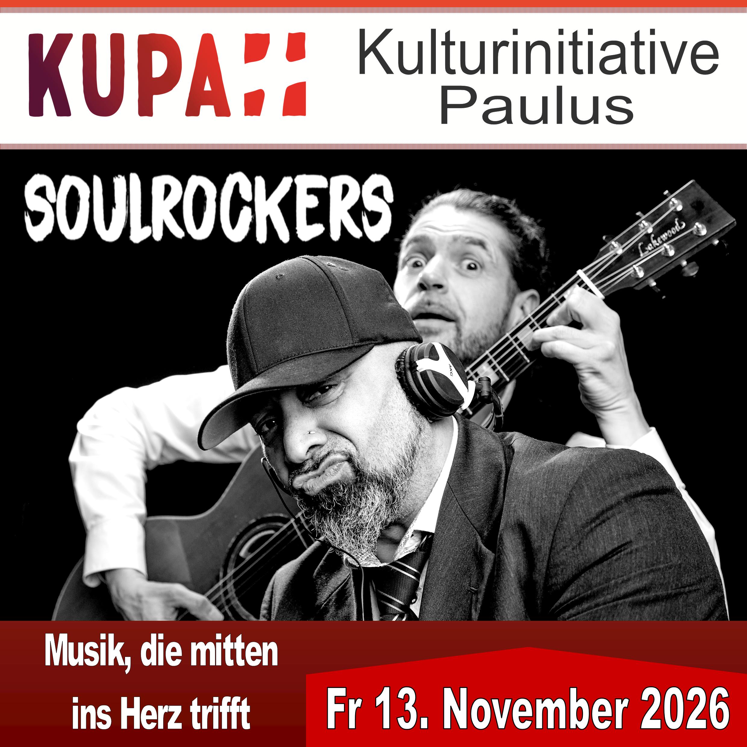 Soulrockers – Pauluskirche Pirmasens – Fr 13.11.2026
