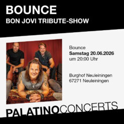 Bounce – Bon Jovi Tribute-Show – Burg Neuleiningen – Sa 20.06.2026