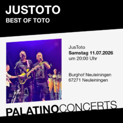 JusToto - Best of Toto – Burg Neuleiningen – Sa 11.07.2026