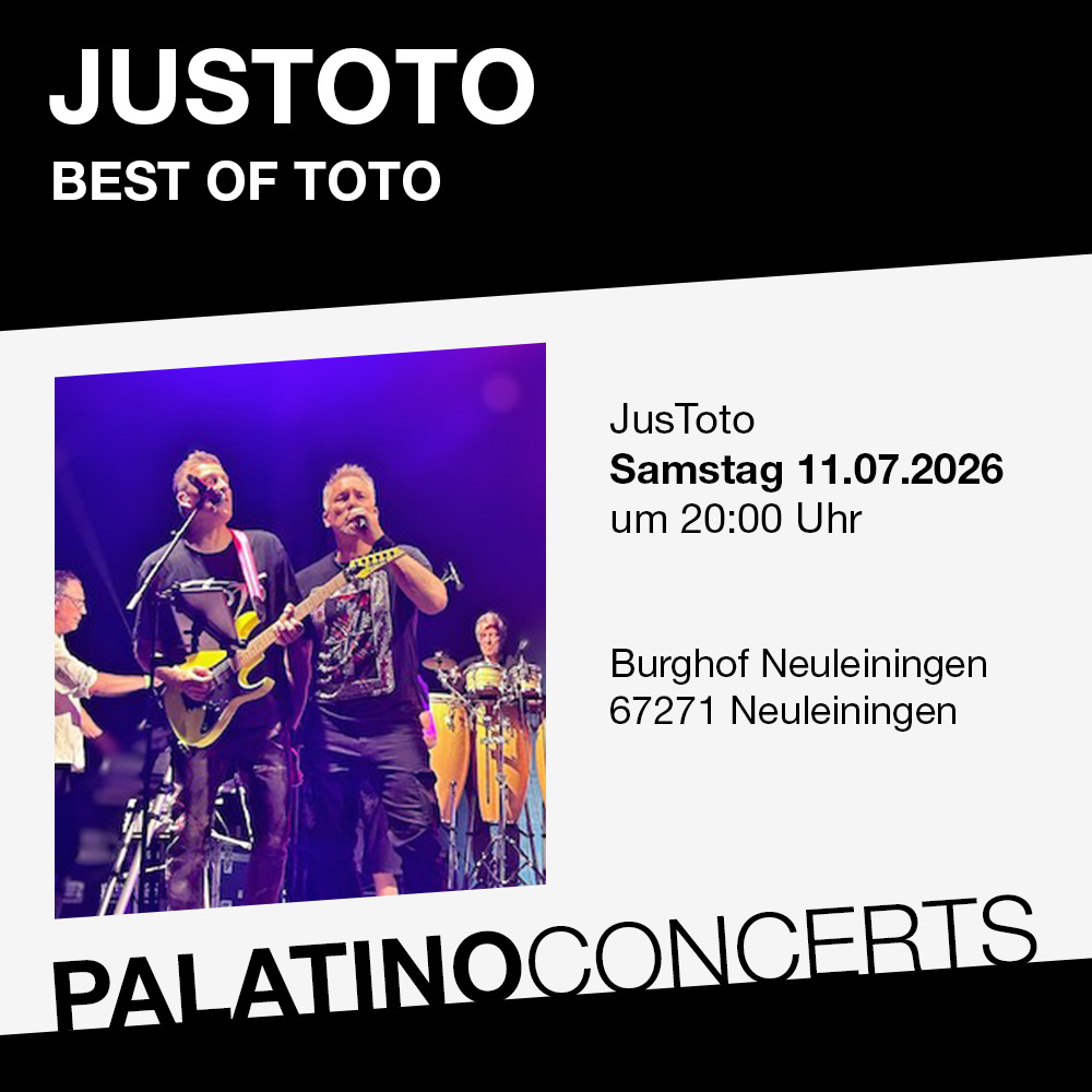 JusToto - Best of Toto – Burg Neuleiningen – Sa 11.07.2026