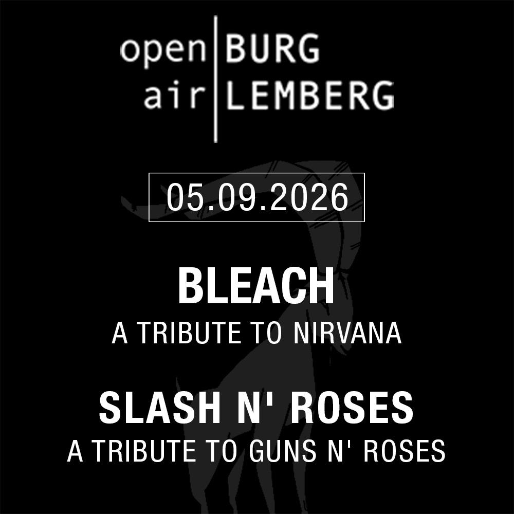 BLEACH und Slash N’ Roses – Burg Lemberg – Sa 05.09.2026