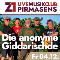 Die anonyme Giddarischde – Z1 Pirmasens – Fr 04.12.2026