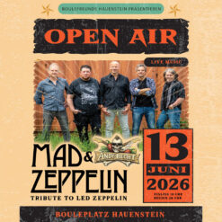 MAD ZEPPELIN & Andy Becht – Hauenstein – Sa 13.06.2026