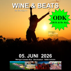 Wein & Beats mit Oli Dums & Dr. Key – Insheim – Fr 05.06.2026