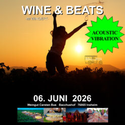 Wein & Beats mit Acoustic Vibration – Insheim – Sa 06.06.2026