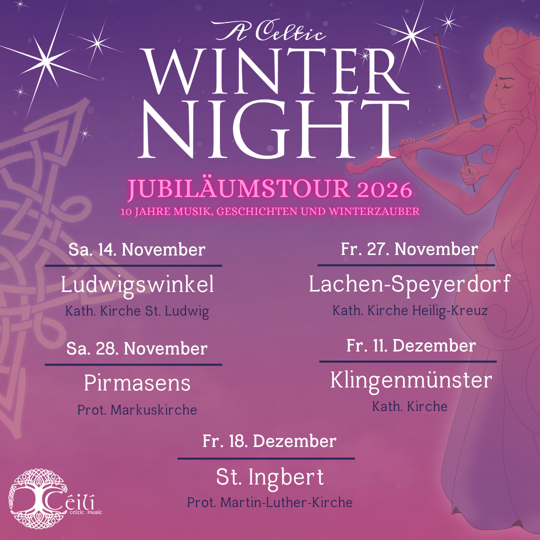 „A Celtic Winter Night“– Pirmasens – Sa 28.11.2026 – Bild 2