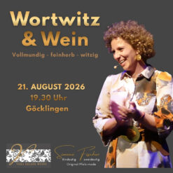 Wortwitz & Wein – Göcklingen – Fr 21.08.2026