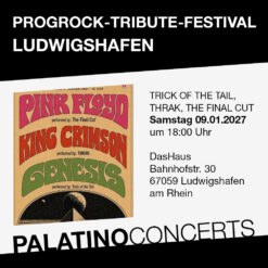 PROGROCK-Tribute-Festival Ludwigshafen – Sa 09.01.2027