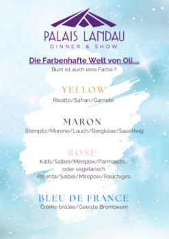 Palais Landau - Dinner & Show - Mi 02.12.2026 – Bild 4