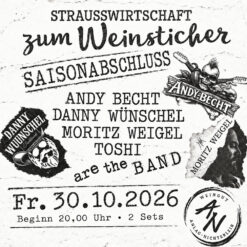 Weinsticher Saisonabschluss – Rhodt – Fr 30.10.2026